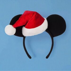 Disney Parks Christmas Mickey Mouse Santa Ear